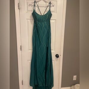Emerald Green Prom Dress